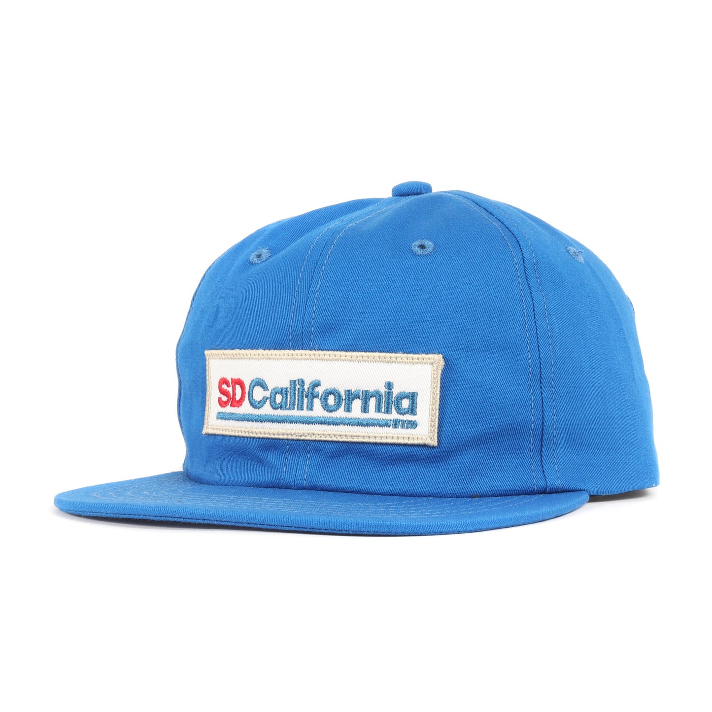 24SS パロディ ボックス ロゴ 刺繍 ツイル トラッカー キャップ (SD SDC Logo Patch Twill Cap)
