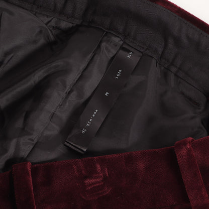 ベルベット トラウザー パンツ / ベロア