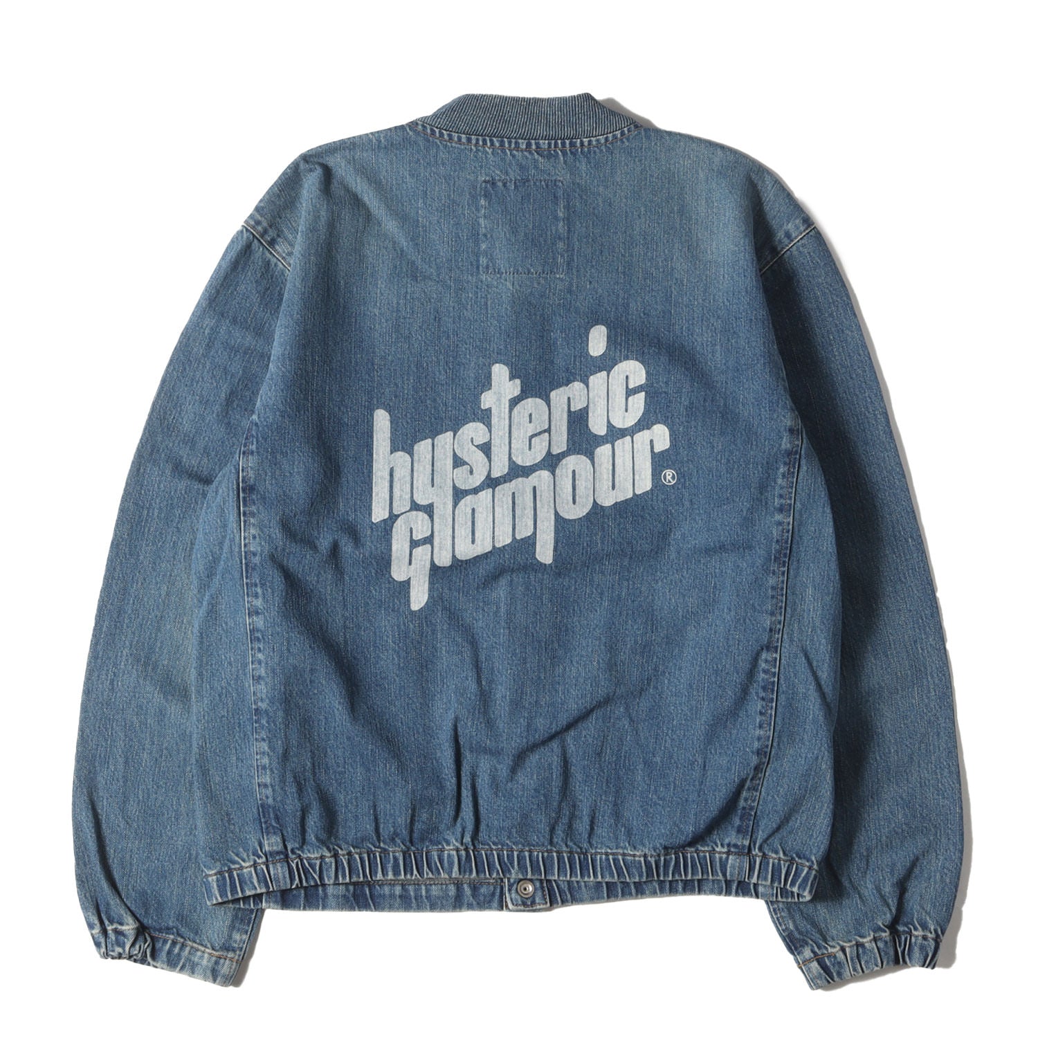 HYSTERIC GLAMOUR (ヒステリックグラマー) 22AW HG SOUND LOGO ライトオンス デニム ジャケット  (02223AB14) / フェード ブルゾン スタジャン アメカジ Y2K ブロークコア - ブランド古着の通販・買取 | BEEGLE by  Boo-Bee