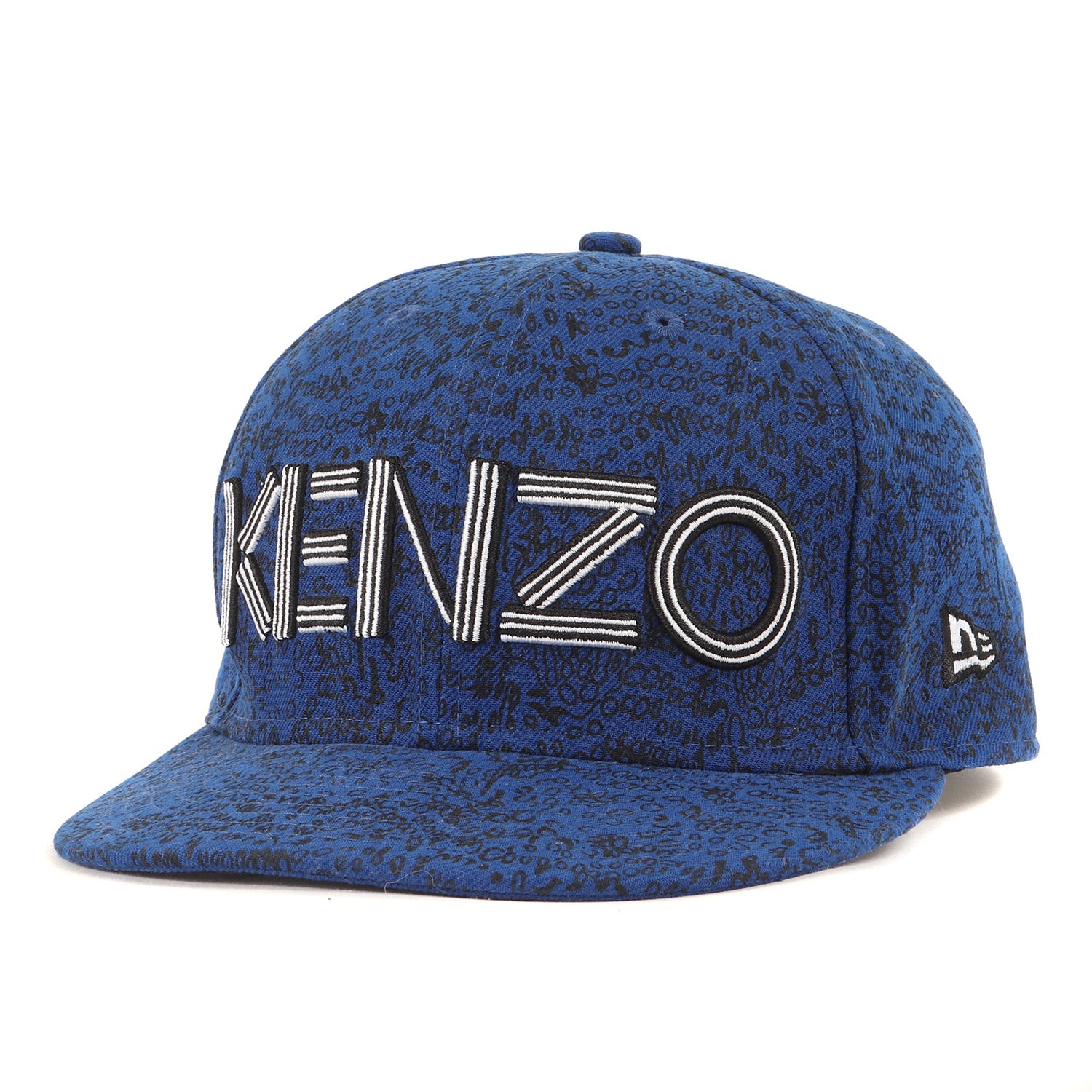 KENZO (ケンゾー) × NEW ERA ロゴ 刺繍 総柄 ベースボール キャップ / 59FIFTY 帽子 - ブランド古着の通販・買取 |  BEEGLE by Boo-Bee