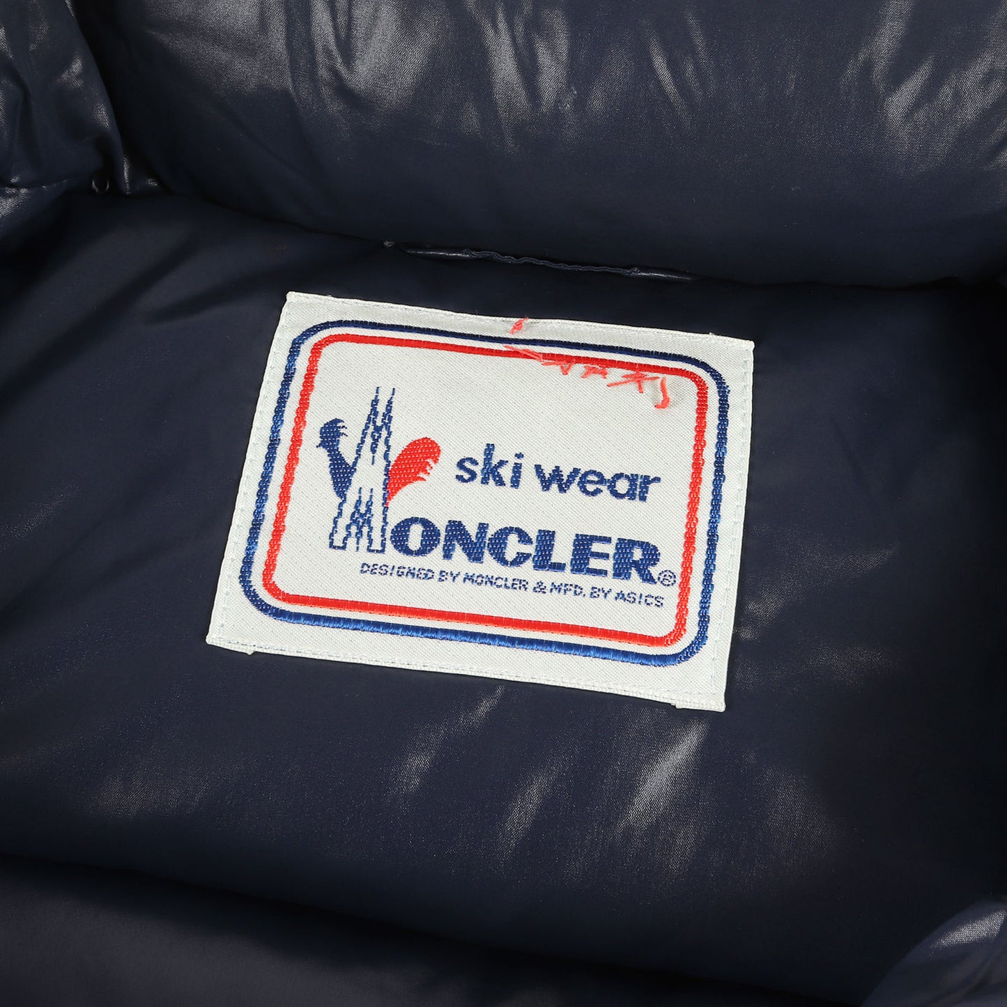 70s - 80s ハイネック ジップアップ ダウンジャケット (SMQ-290) / ski wear MADE IN JAPAN