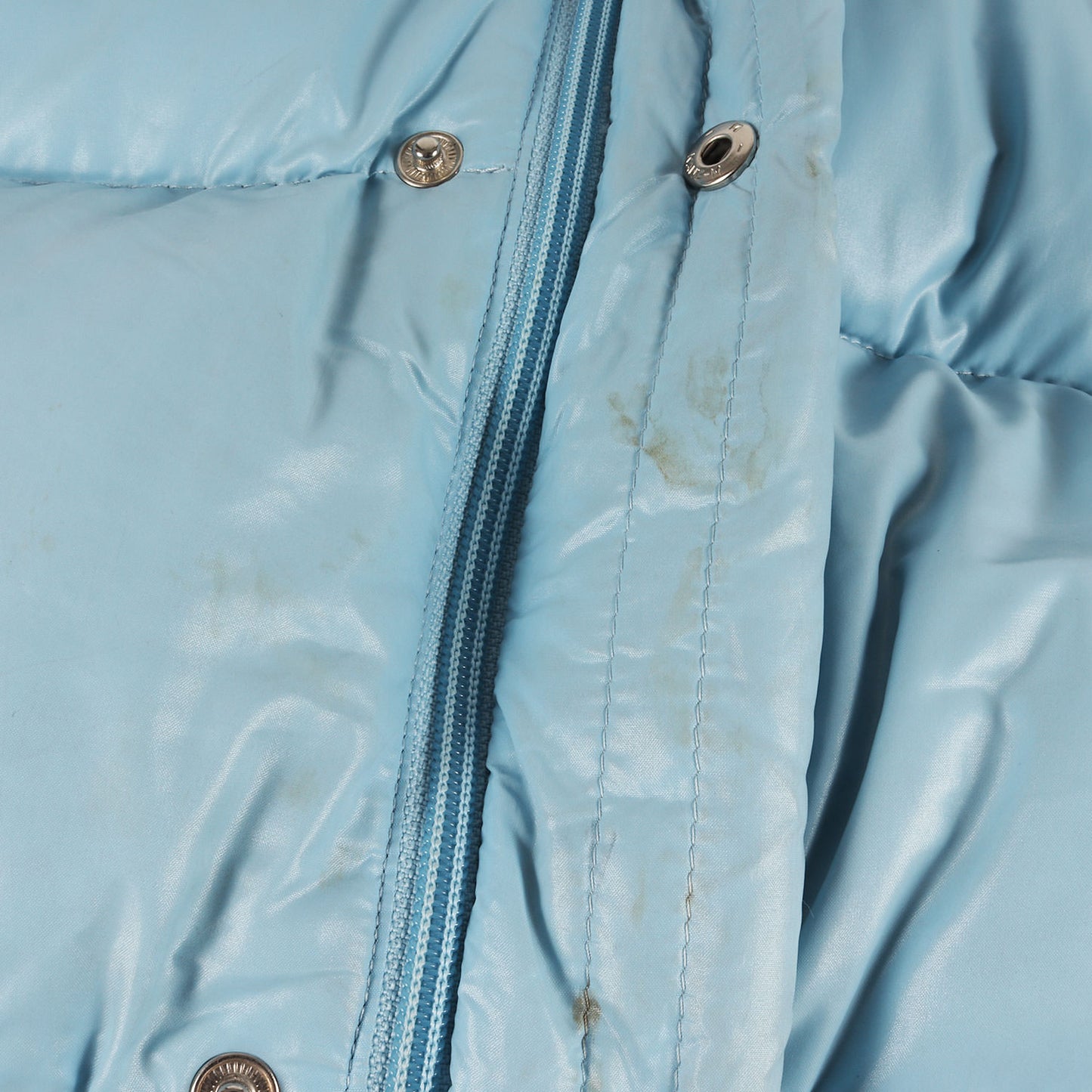 70s - 80s ハイネック ジップアップ ダウンジャケット (SMQ-290) / ski wear MADE IN JAPAN