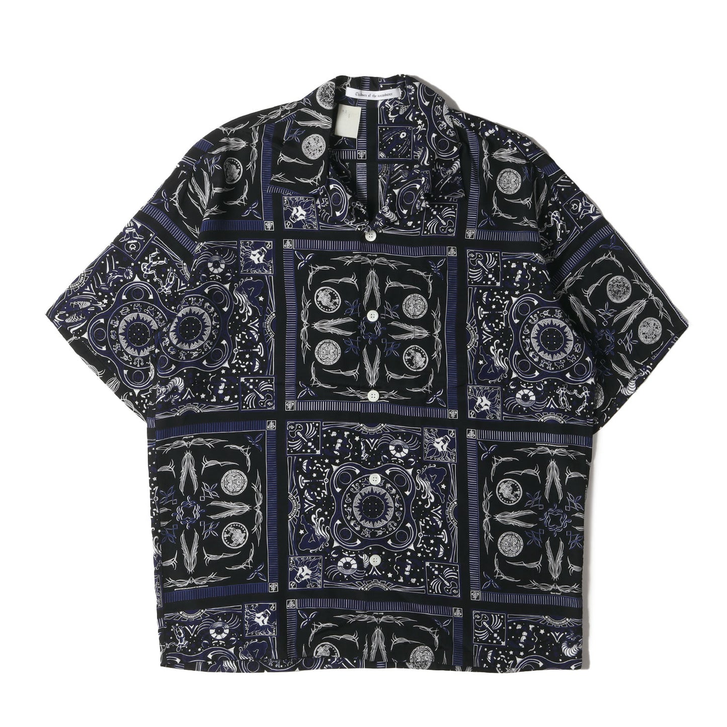 21SS × Children of the discordance × ARMS CLOTHING STORE 総柄 レーヨン オープンカラー 半袖 ハワイアン シャツ (Hawaiian SHIRT 9211-SH18-046 pieces) / 総柄 開襟 アロハ ドメブラ