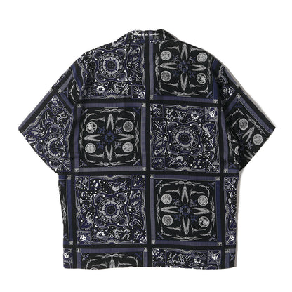 21SS × Children of the discordance × ARMS CLOTHING STORE 総柄 レーヨン オープンカラー 半袖 ハワイアン シャツ (Hawaiian SHIRT 9211-SH18-046 pieces) / 総柄 開襟 アロハ ドメブラ