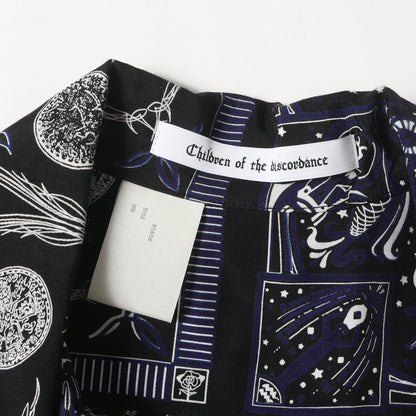 21SS × Children of the discordance × ARMS CLOTHING STORE 総柄 レーヨン オープンカラー 半袖 ハワイアン シャツ (Hawaiian SHIRT 9211-SH18-046 pieces) / 総柄 開襟 アロハ ドメブラ