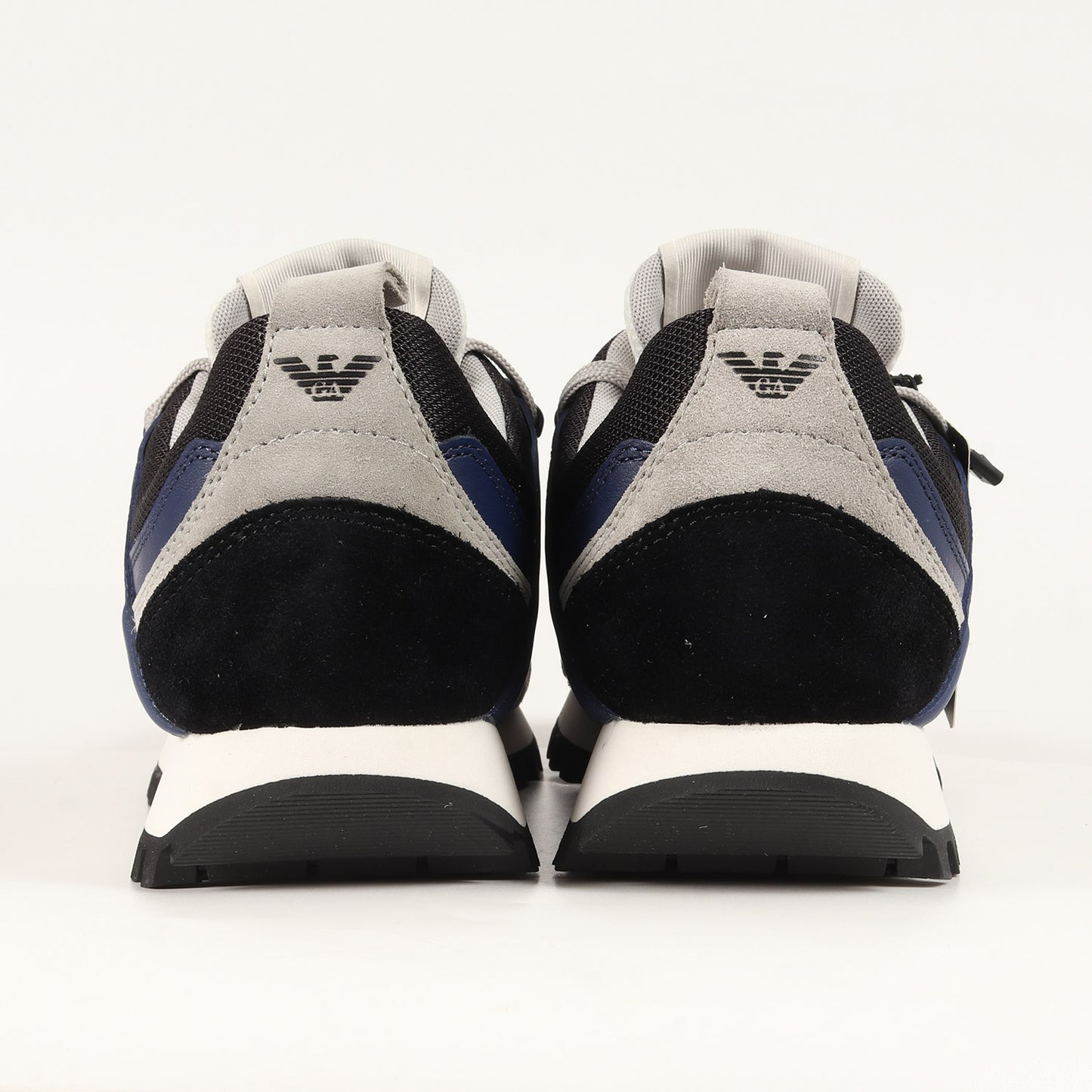 22SS スウェード ナイロンメッシュ コンビ ローカット テック スニーカー (X4X555 XM996) / ランニング ダッド シューズ ラグカジ イタカジ