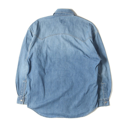 90s メデューサボタン デニム ウエスタン シャツ / JEANS COUTURE