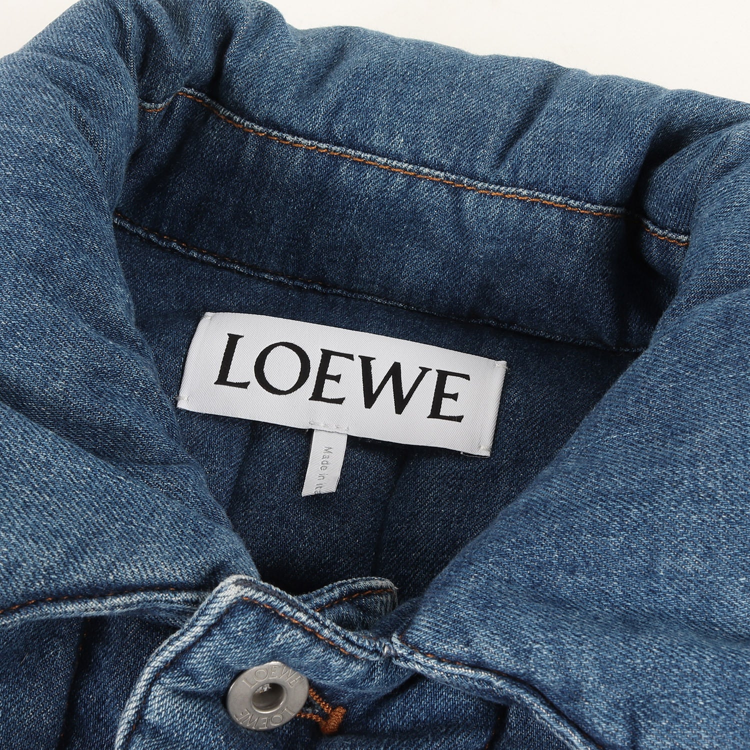 LOEWE (ロエベ) 22AW パテッド デニム トラッカー ジャケット (PADDED 