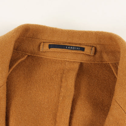 カシミヤピークドラペルダブルブレスト 4B テーラード ジャケット (JQ316AQ-28) / ブートニエール付き