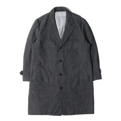 18AW ウールコットン 4B チェスター コート (HB-C006)
