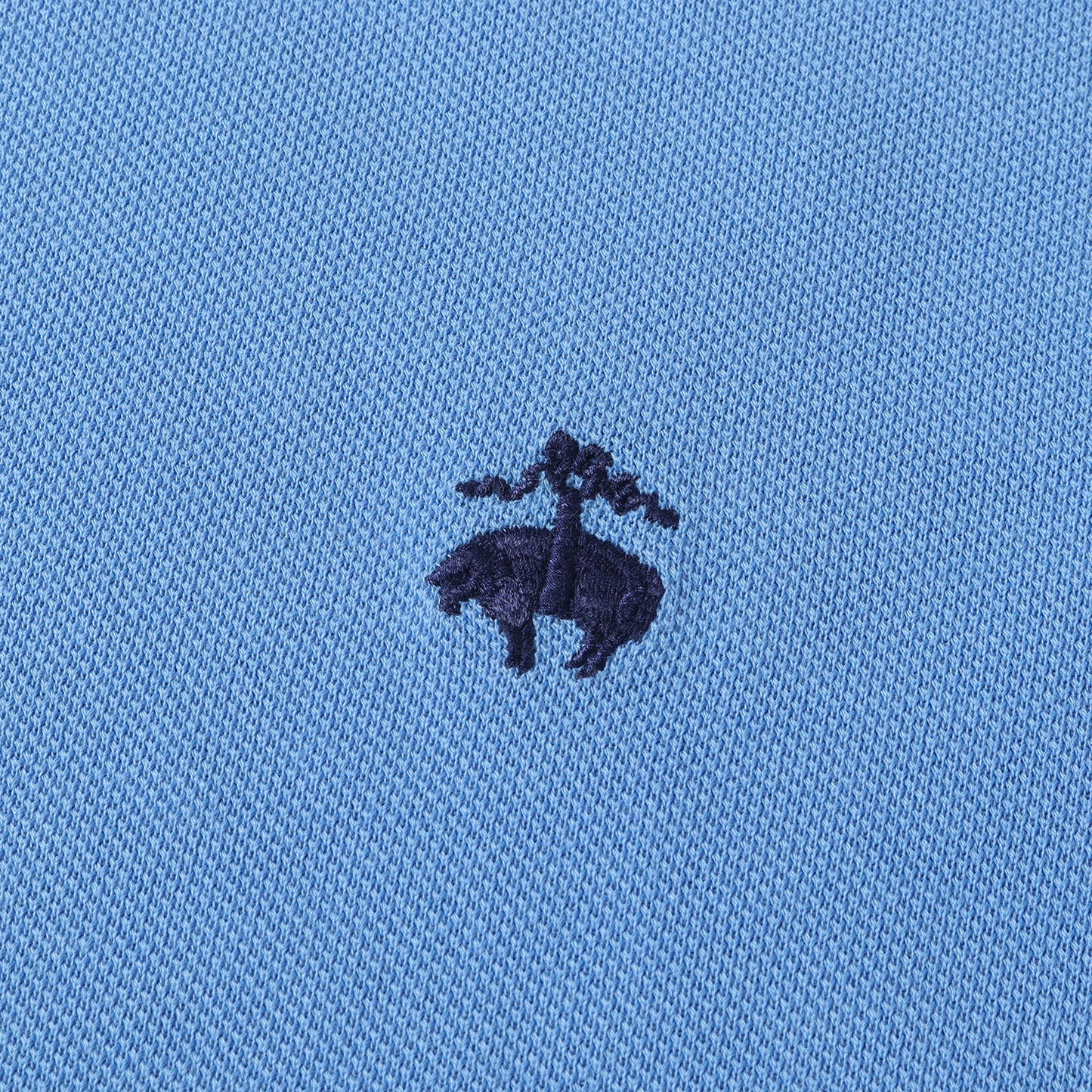 ワンポイント アイコン 刺繍 鹿の子 半袖 ポロシャツ / ビジカジ オフィカジ トラッド アメトラ PERFORMANCE POLO SLIM FIT