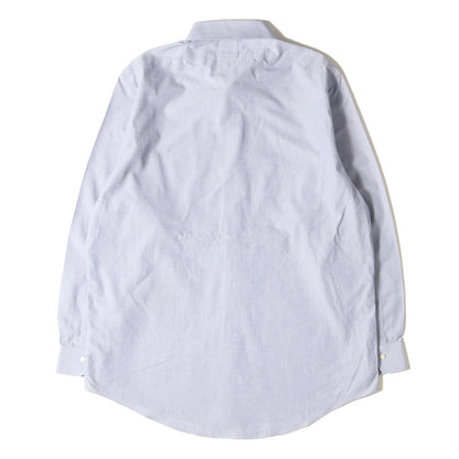 タブカラー シャンブレー フォーマル ドレス シャツ / 長袖 MILANO NON-IRON ビジネス ビジカジ オフィカジ トラッド アメトラ ノンアイロン