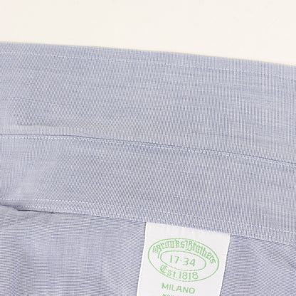 タブカラー シャンブレー フォーマル ドレス シャツ / 長袖 MILANO NON-IRON ビジネス ビジカジ オフィカジ トラッド アメトラ ノンアイロン