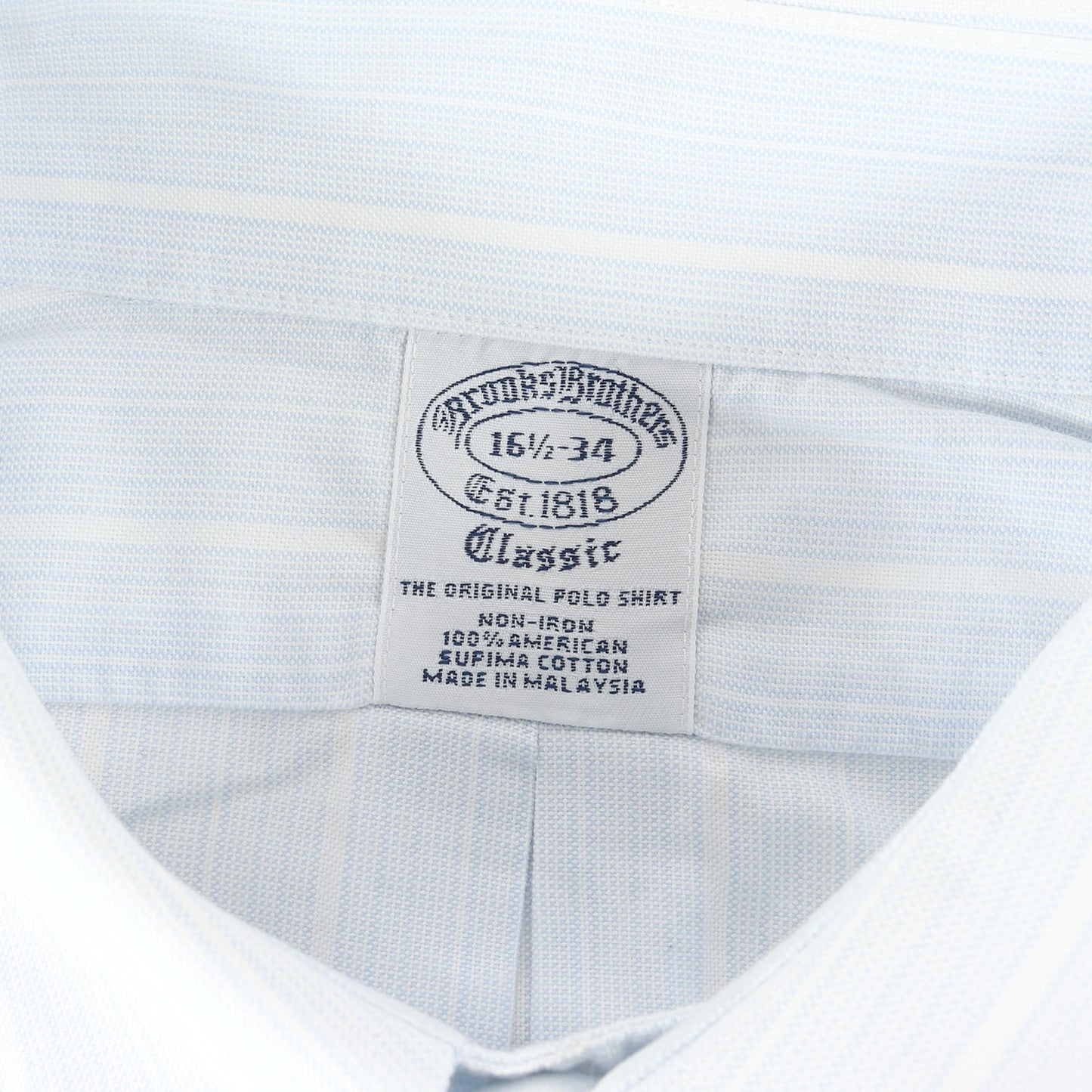 マルチストライプ ボタンダウン フォーマル ドレス シャツ / 長袖 B.D Classic NON-IRON ビジネス ビジカジ オフィカジ アメトラ トラッド ノンアイロン