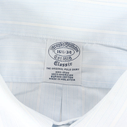 マルチストライプ ボタンダウン フォーマル ドレス シャツ / 長袖 B.D Classic NON-IRON ビジネス ビジカジ オフィカジ アメトラ トラッド ノンアイロン