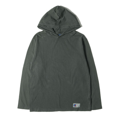 ピグメント フーディー ロングスリーブ Tシャツ (RC-18069) / 長袖 Tパーカー プルオーバー