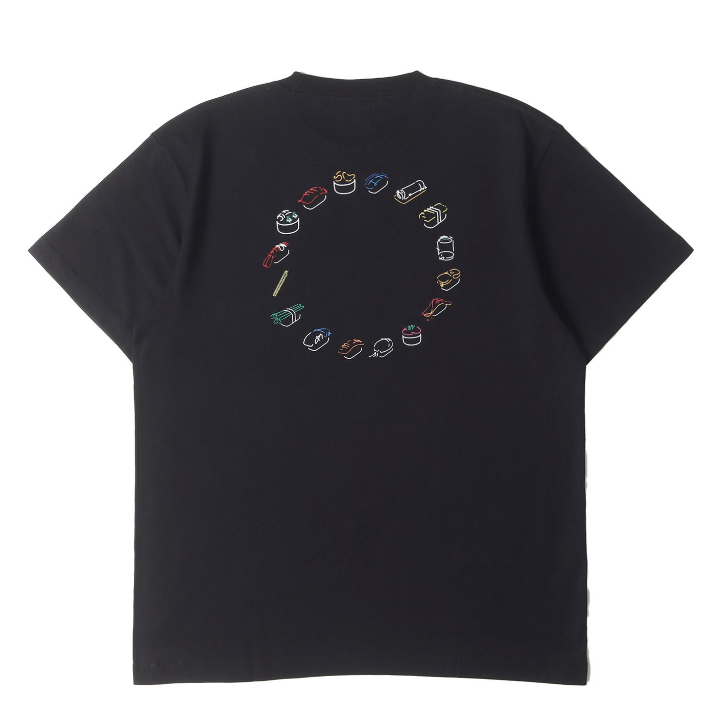 小杉幸一 築地玉寿司 もじにぎり タイポグラフィ Tシャツ (CZ94JK724)