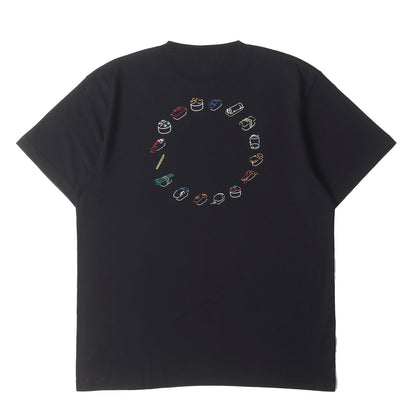 小杉幸一 築地玉寿司 もじにぎり タイポグラフィ Tシャツ (CZ94JK724)