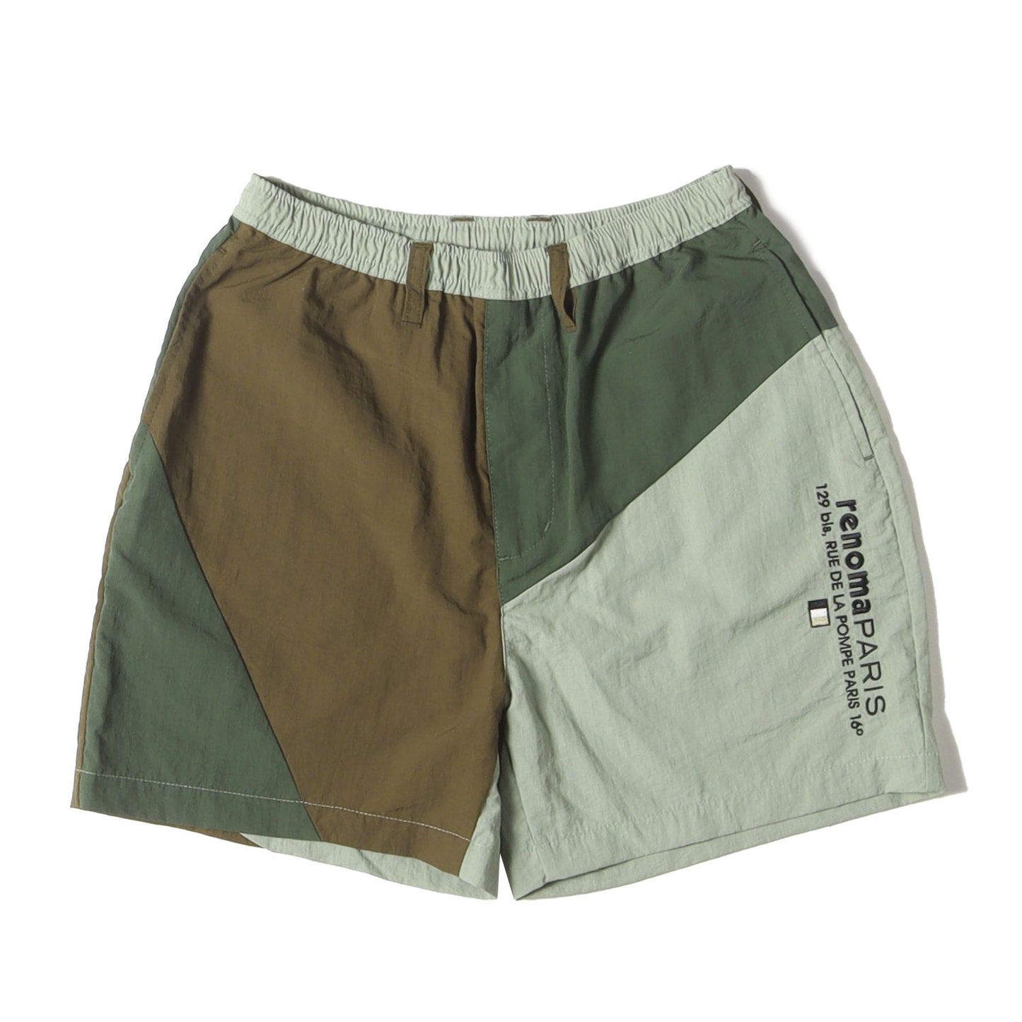 切替 ナイロン イージー ショート パンツ (RG4205-012)