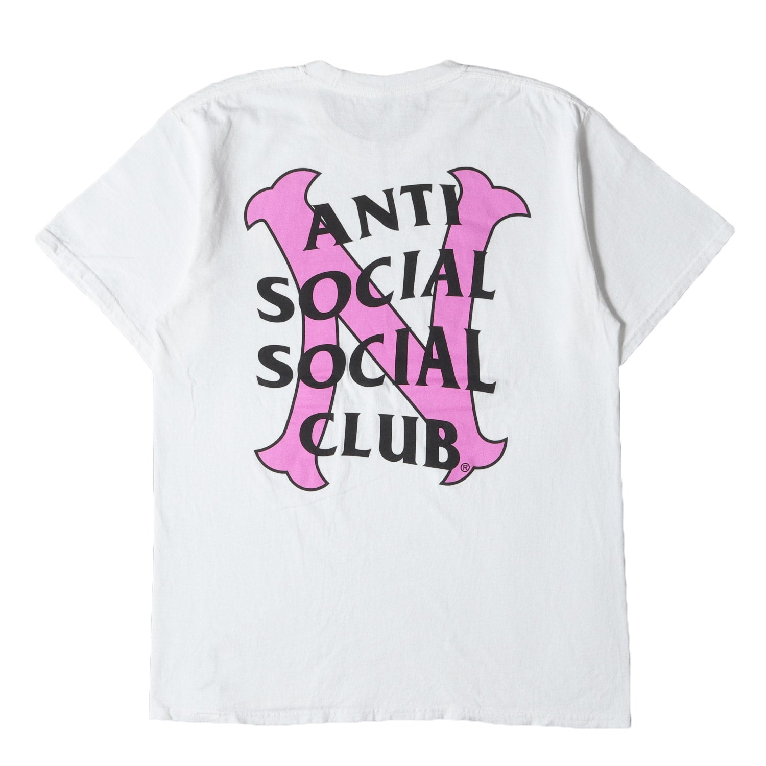 NEIGHBORHOOD (ネイバーフッド) 24SS × Anti Social Social Club コラボ ロゴ Tシャツ (N Tee) /  ASSC - ブランド古着の通販・買取 | BEEGLE by Boo-Bee