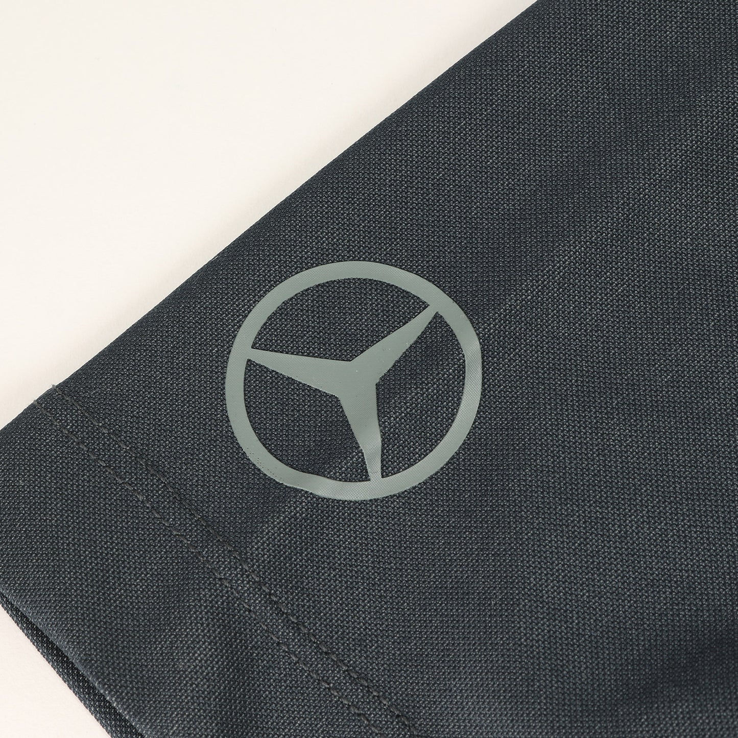 × Mercedes-Benz ロゴ ジャガード モックネック ポリ Tシャツ (SS Shirts C22134191)