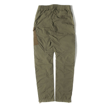 ガーメントダイ加工 ナイロン カーゴ パンツ (Garment Dyed Nyon Cargo Pants 21CTCUP04170 003780) / ジッパーフライ トラウザー 定番 ベーシック イタカジ
