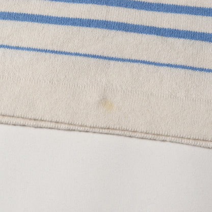 ボーダー 半袖 コットン ニット Tシャツ (LIGHT WAVE COTTON KNIT PULLOVER 95-232-018)
