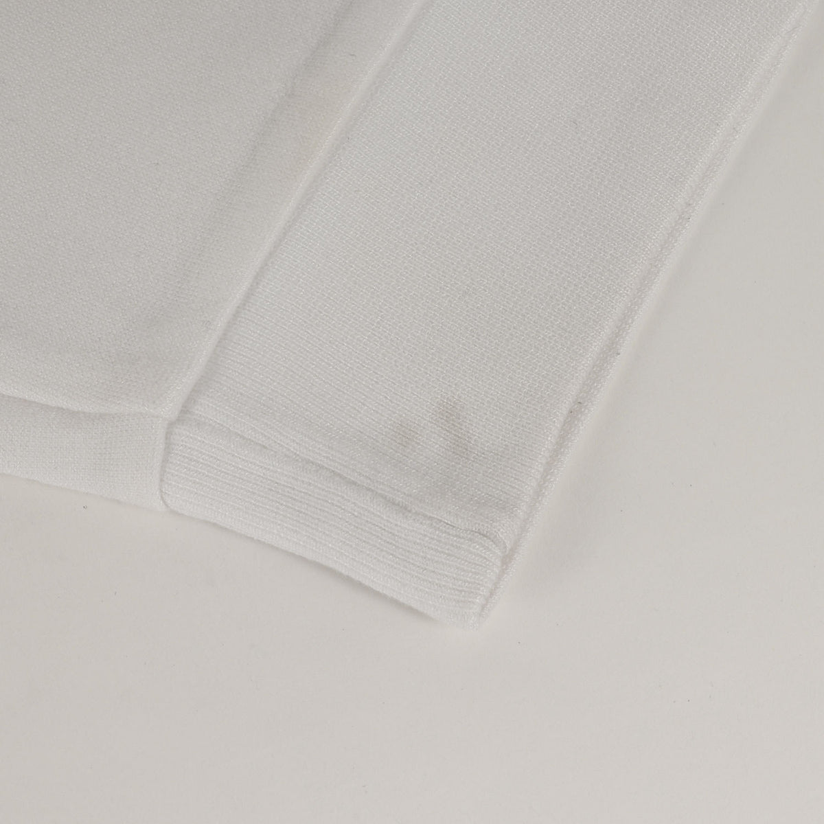 ロゴジャガード ネック ストレッチ レーヨン ナイロン ロングスリーブ Tシャツ