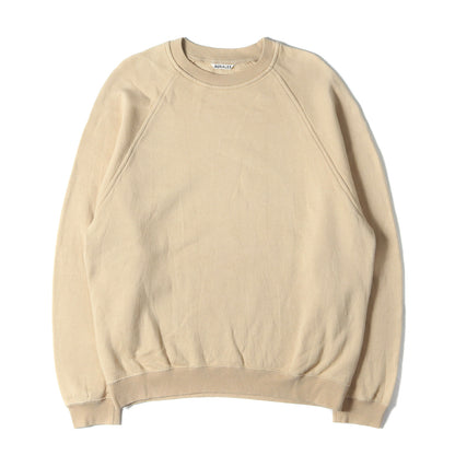 22AW ラグラン スウェット (FLUFFY SWEAT P/O A22AP01LU) / 裏起毛