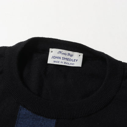 JOHN SMEDLEY (ジョンスメドレー) × MENS BIGI ジオメトリック 