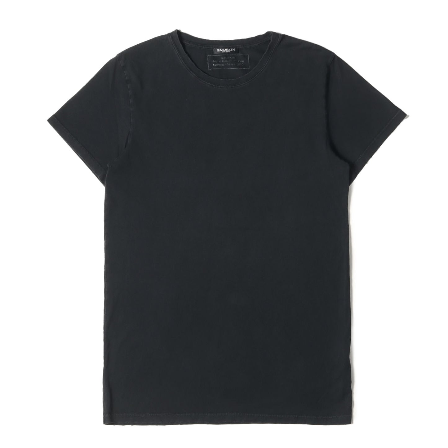 フェード ダメージ加工 プレーン ソリッド Tシャツ (0394021000) / 無地 定番 ベーシック ラグカジ フレンチカジュアル