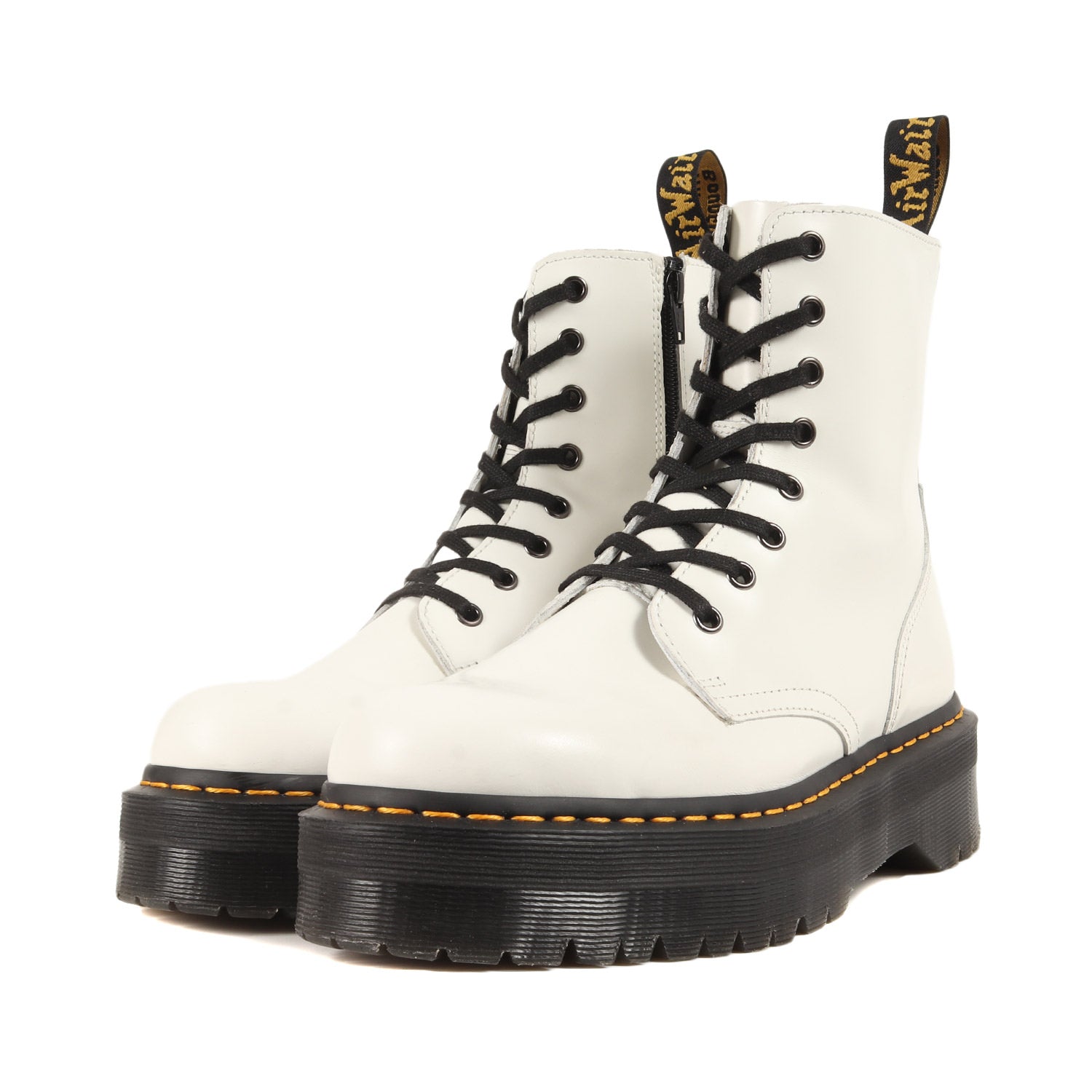 Dr.Martens (ドクターマーチン) 現行モデル JADON (AW006 SK 05 V) / インサイドジップ 厚底 8ホール ブーツ 定番  ベーシック – ブランド古着の通販・買取 | BEEGLE by Boo-Bee