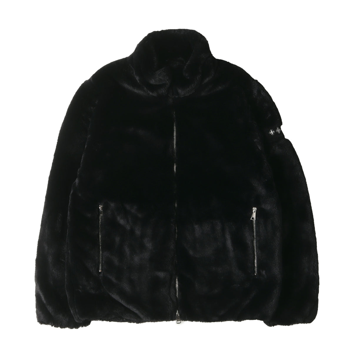 22AW ハイネック スタンドカラー ボア ダブルジップ ブルゾン (ASTONI MTAT22A4857-L) / ジャケット アウター 羽織 定番 ベーシック ラグカジ ラグジュアリー カジュアル MADE IN JAPAN