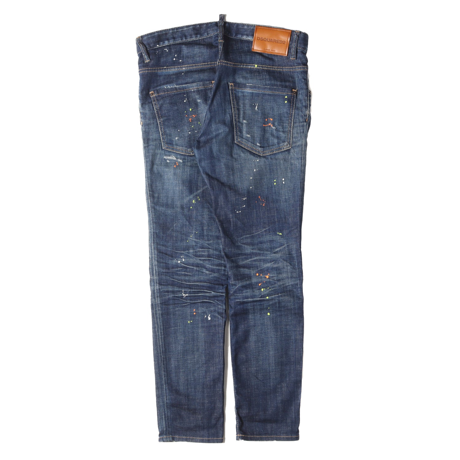 DSQUARED2 (ディースクエアード) 23SS ヴィンテージ ダメージ ペイント加工 ストレッチ デニム パンツ (Skater Jean  S74LB1274 S30342) / ボタンフライ ジーンズ ラグカジ ラグジュアリー カジュアル イタカジ – ブランド古着の通販・買取 |  BEEGLE by Boo-Bee