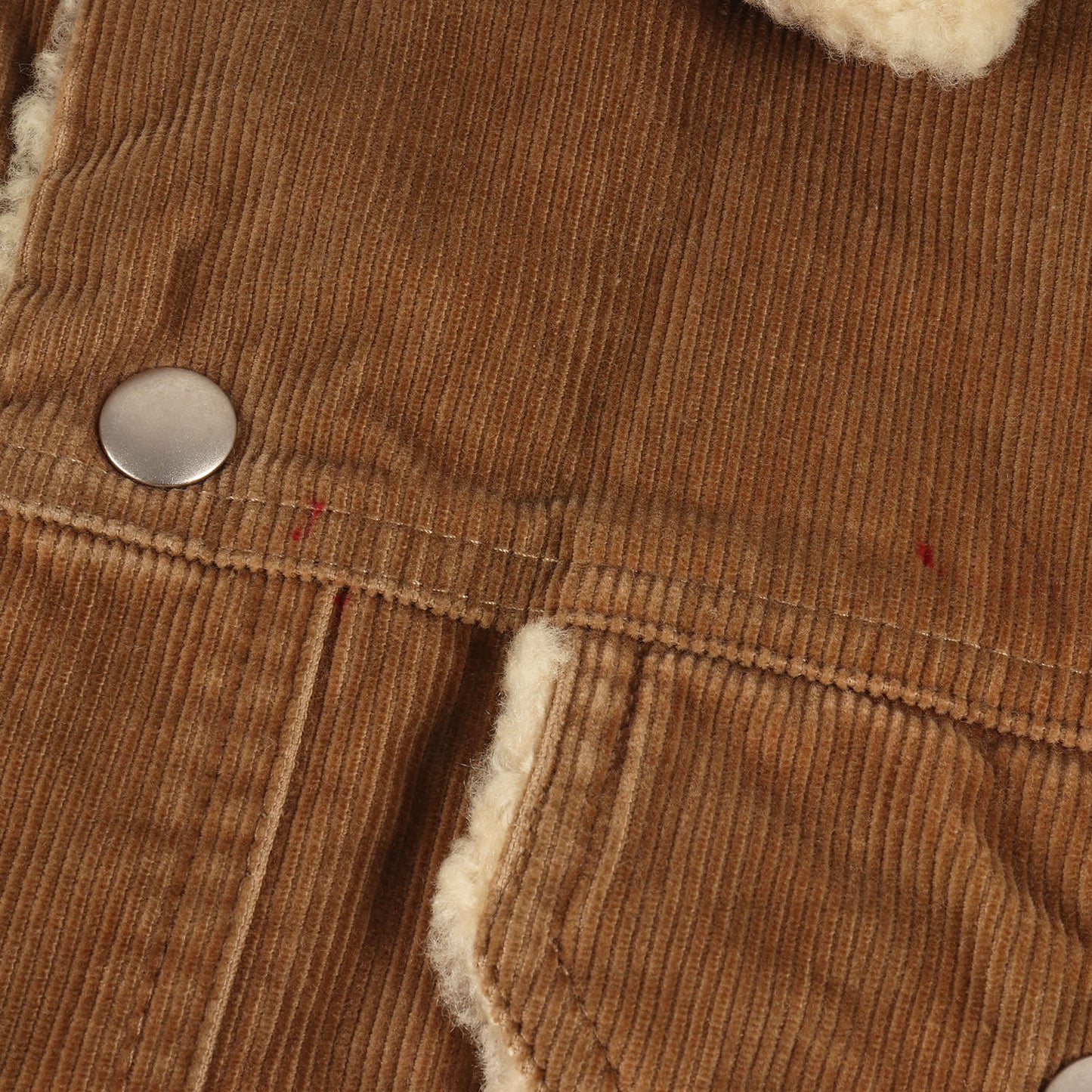 90s - 00s イーストバイウエスト期 ボアムートン コーデュロイ トラッカー ジャケット / 細畝 MADE IN FRANCE