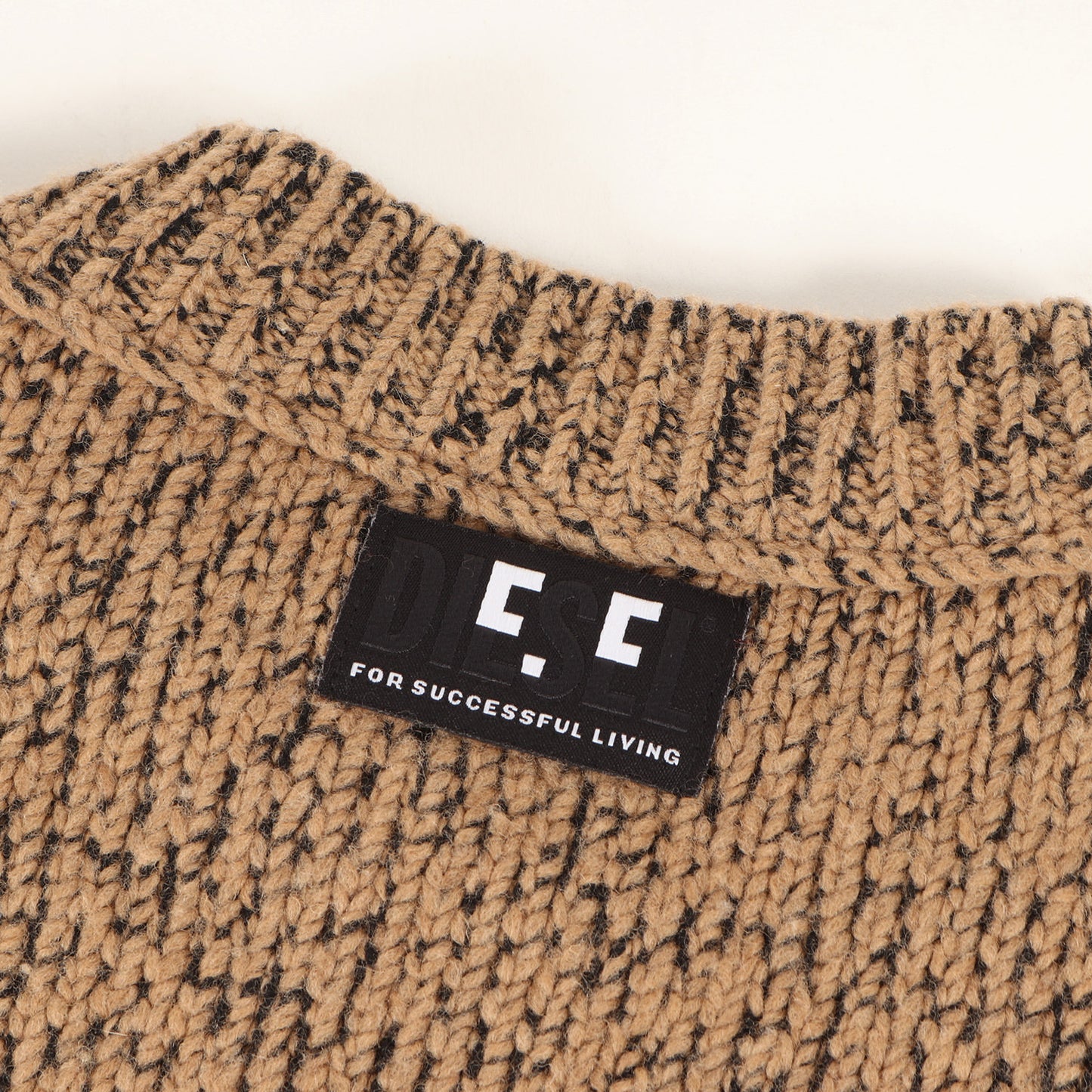 ダメージ加工 メランジ ニット (K-EVANS A03421 OBFAJ)