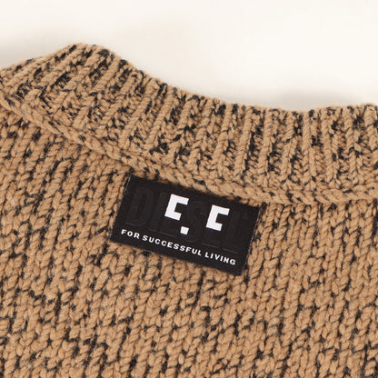 ダメージ加工 メランジ ニット (K-EVANS A03421 OBFAJ)