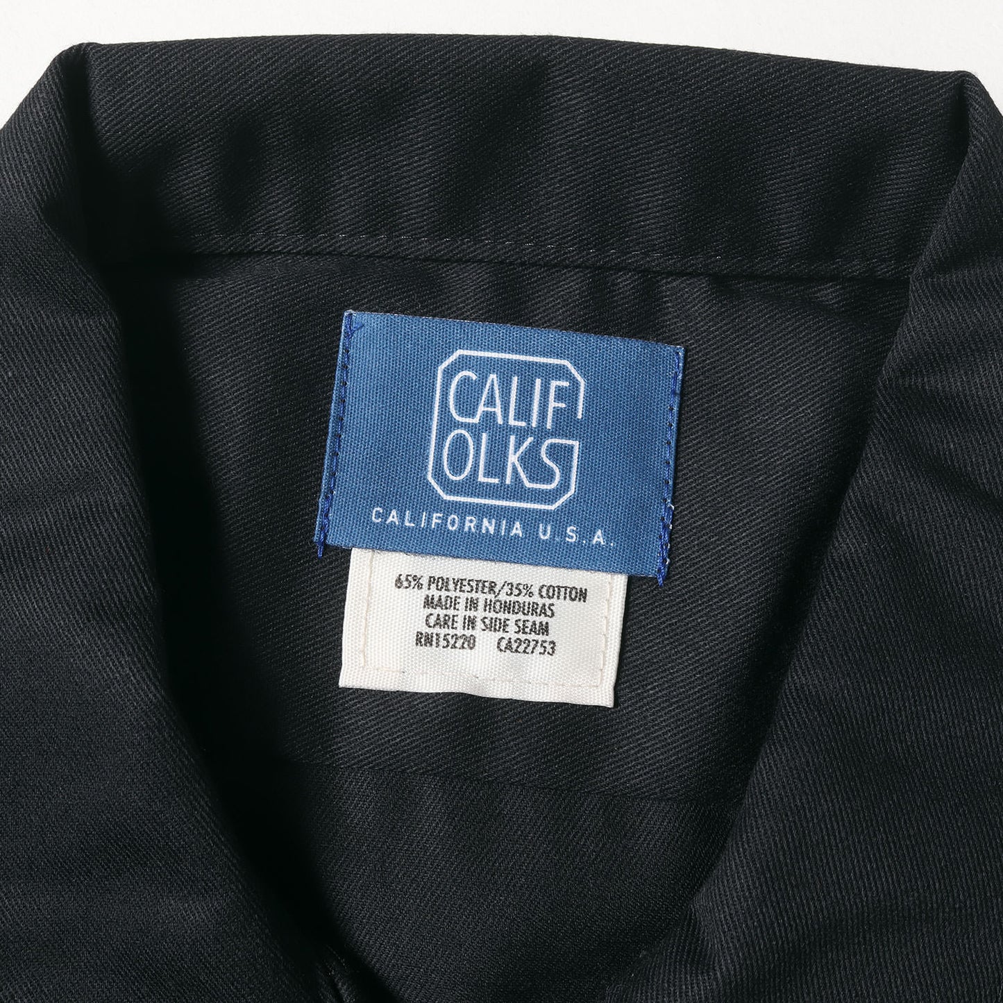 24SS × Dickies 1574 ロゴ 刺繍 T/Cツイル 半袖 ワーク シャツ (CALIFOLKS Dickies Custom Work Shirt Short Sleeve) / アメカジ