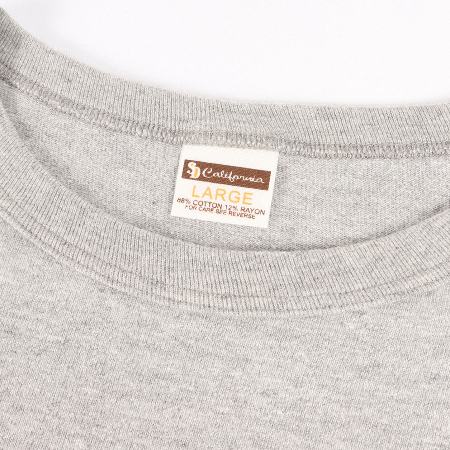 23AW × Disney ミッキーマウス ロゴ バインダーネック ハチハチ ワンツー Tシャツ (DISNEY × SD 88/12 California T)