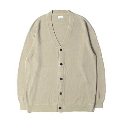 24SS ハイゲージ リネン ニット カーディガン (Linen Knit Cardigan 3920800008)