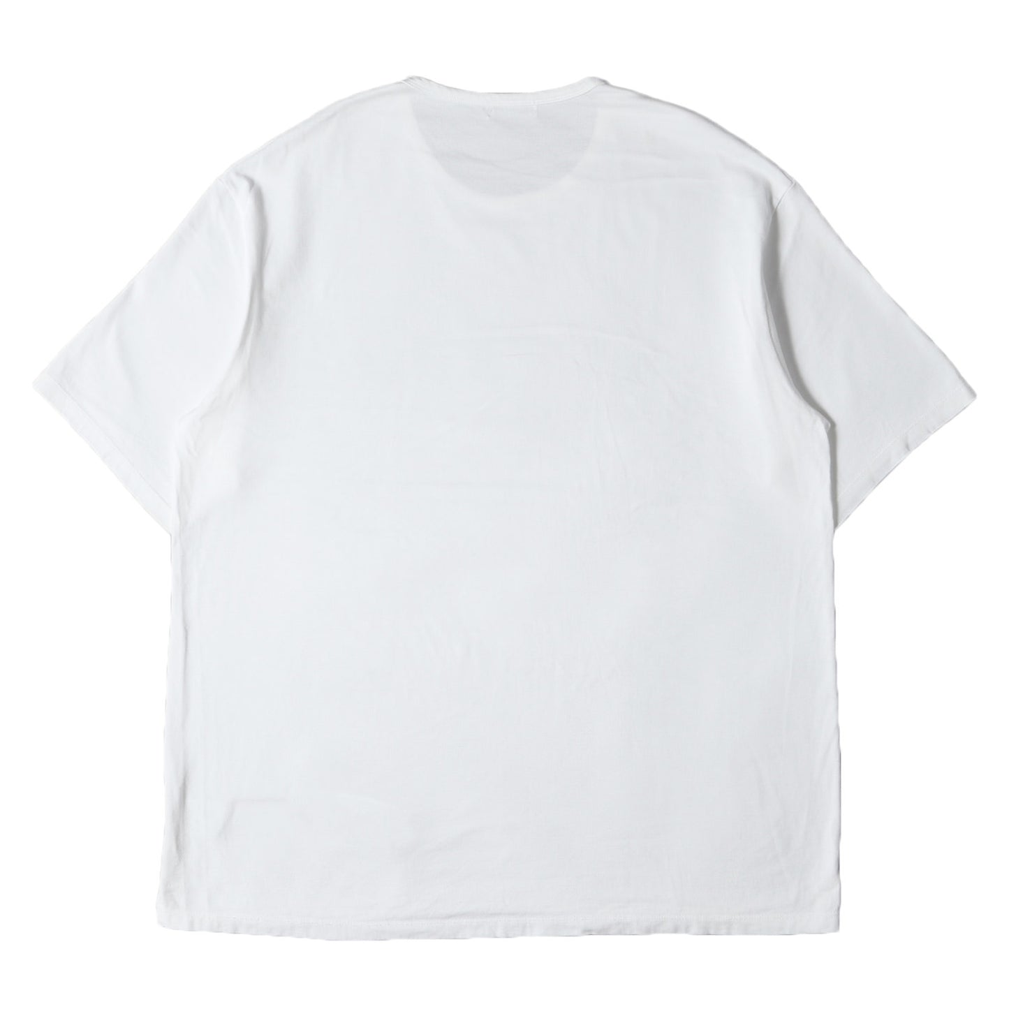 ジオメトリック オーバー サイズ ビッグ シルエット バインダーネック Tシャツ / ミュージックT バンT BLACK FLAG モード デザイナーズ ドメブラ