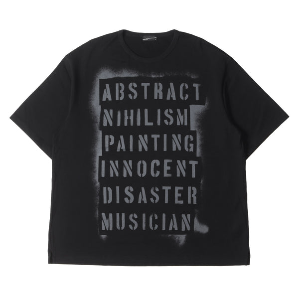 LAD MUSICIAN (ラッドミュージシャン) 21AW メッセージ ロゴ ビッグ サイズ バインダーネック Tシャツ (BIG T-SHIRT  2221-801) / オーバー シルエット モード デザイナーズ ドメブラ – ブランド古着の通販・買取 | BEEGLE by Boo-Bee