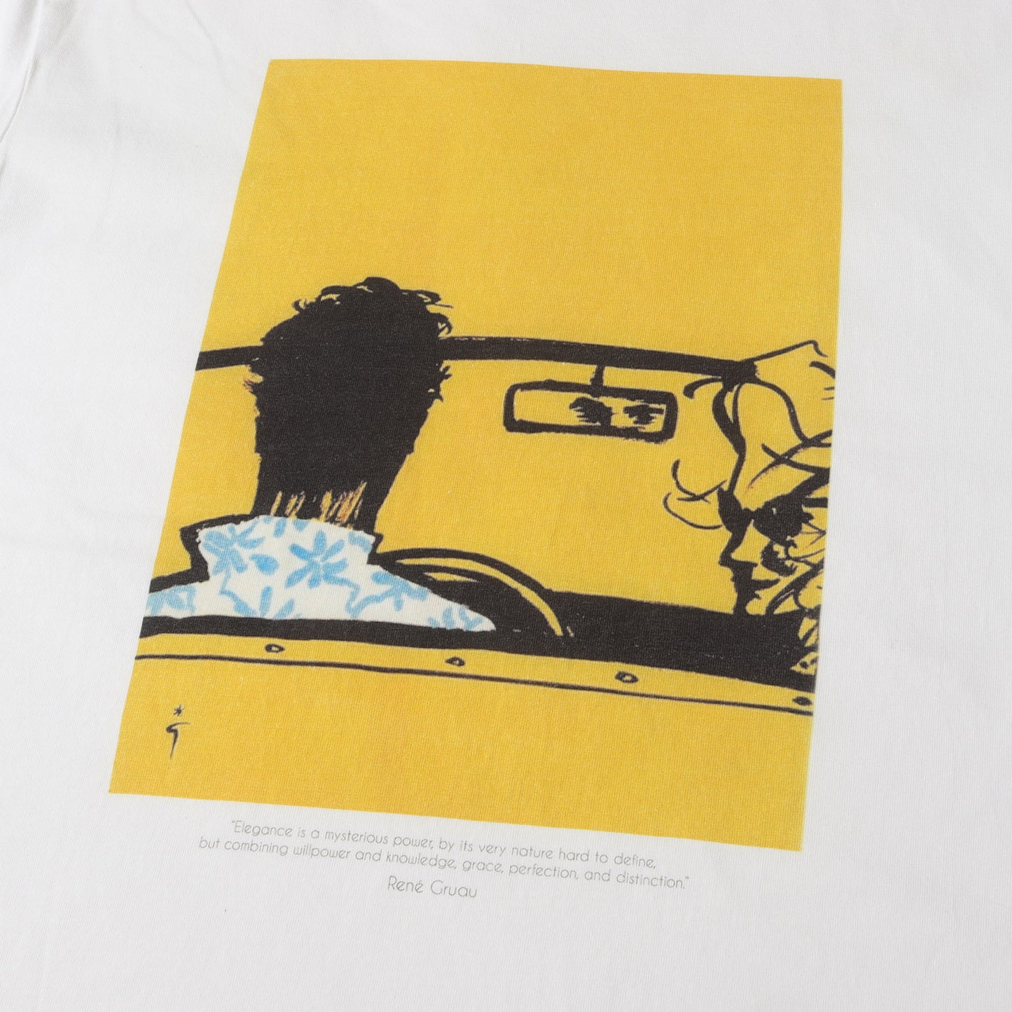 × Rene Gruau グラフィック Tシャツ (EGLTCLUB EG52180) / MADE IN ITALY