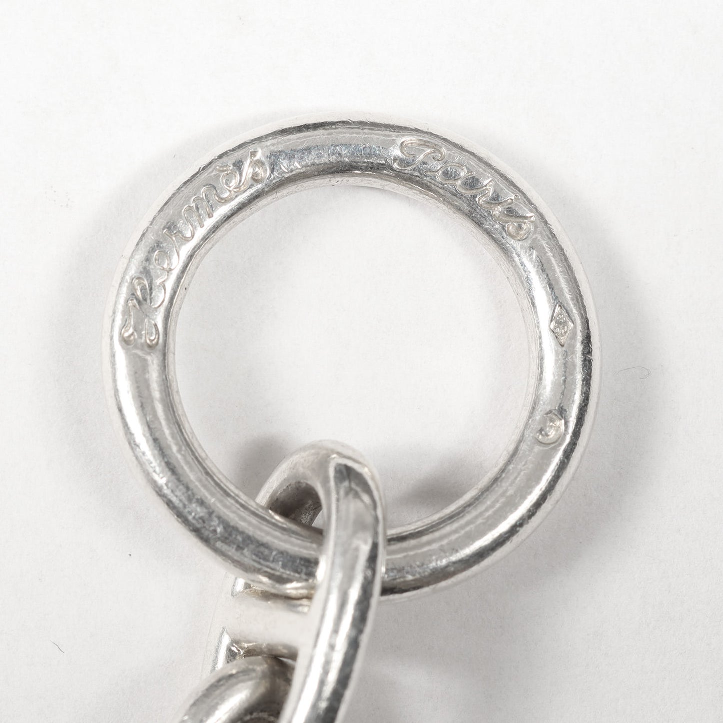 70s - 90s 筆記体 モデル シェーヌダンクル ブレスレット (Chaine dancre Bracelet 16Link) / ヴィンテージ シルバー Ag925 16コマ リンク ジュエリー アクセサリー