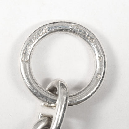 70s - 90s 筆記体 モデル シェーヌダンクル ブレスレット (Chaine dancre Bracelet 16Link) / ヴィンテージ シルバー Ag925 16コマ リンク ジュエリー アクセサリー