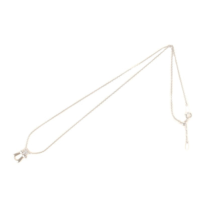 フォース10 ハーフダイヤ ネックレス / K18WG ホワイトゴールド ミディアムモデル ジュエリー