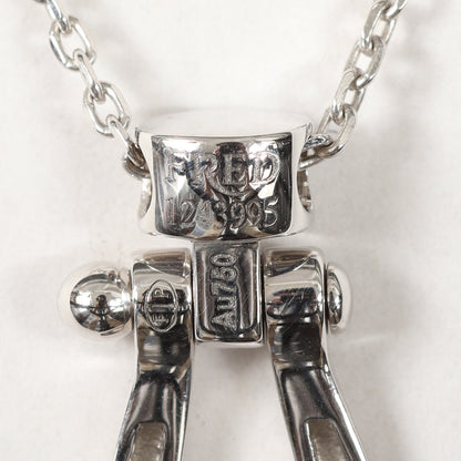 フォース10 ハーフダイヤ ネックレス / K18WG ホワイトゴールド ミディアムモデル ジュエリー