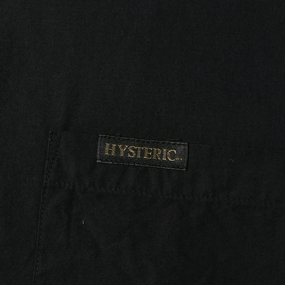 TYPE LOGO オープンカラー コットン リネン 半袖 シャツ (02211AH09) / 開襟 ボックスシルエット アメカジ