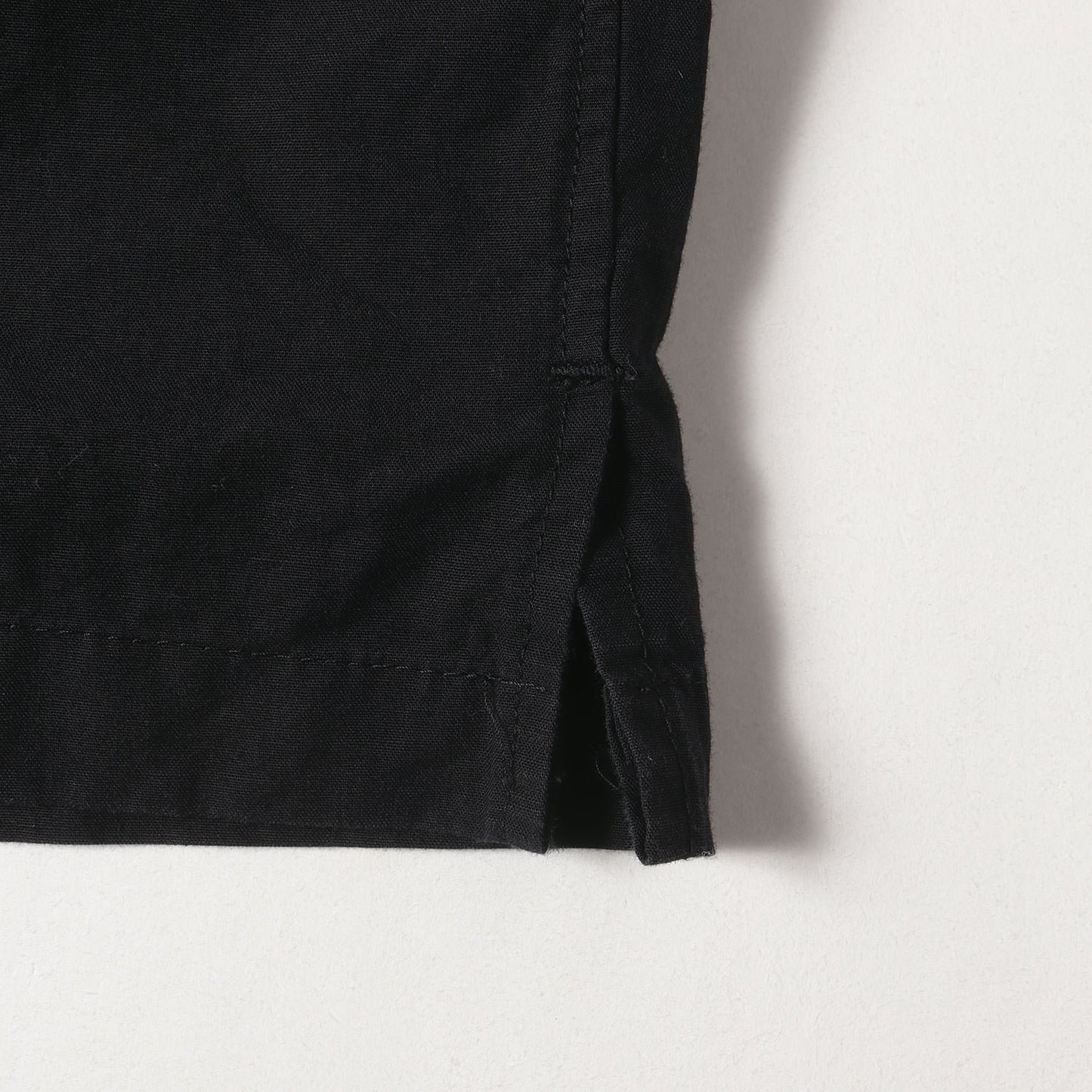 TYPE LOGO オープンカラー コットン リネン 半袖 シャツ (02211AH09) / 開襟 ボックスシルエット アメカジ