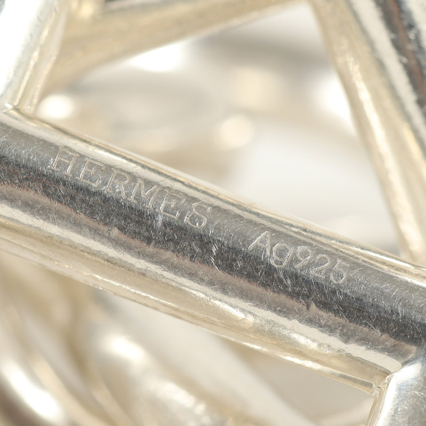 シェーヌダンクル ジェアン ブレスレット (Chaine dancre Bracelet ) / ヴィンテージ シルバー Ag925 6コマ リンク ジュエリー アクセサリー